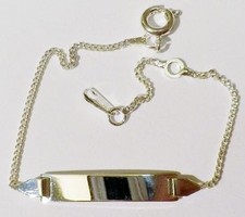 Bracelet gourmette enfant d'occasion  Bonneuil-Matours