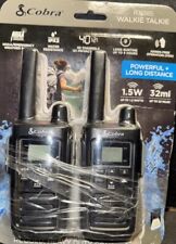 Rádios walkie-talkie Cobra RX385 40 canais resistente à prova d'água pacote com 2 OpenBox comprar usado  Enviando para Brazil