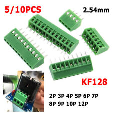 Mini conector de blocos de terminais de parafuso PCB 5/10 peças 2,54 mm para terminal de fio 2P~12P comprar usado  Enviando para Brazil