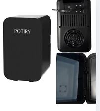 Mini geladeira portátil Potiry preta 6 litros AC/DC geladeira portátil 110 volts comprar usado  Enviando para Brazil