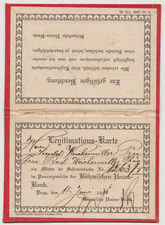 CCHECOSLOVÁQUIA, BANCO DA UNIÃO BOÊMIA, CARTÃO DE LEGITIMAÇÕES E COFRE UMA SENHA 1931 comprar usado  Enviando para Brazil