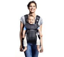 BABYBJORN Baby Bjorn Carrier One Black Baby Wearing bebê recém-nascido criança comprar usado  Enviando para Brazil
