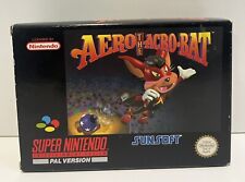 AERO THE ACRO-BAT - SUPER NINTENDO SNES PAL USED BOXED 1993 comprar usado  Enviando para Brazil