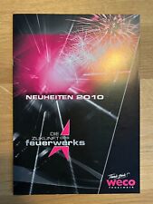 Weco feuerwerk katalog gebraucht kaufen  Hamburg