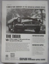 1965 sunbeam tiger for sale  DARWEN