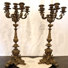 Coppia candelabri candele usato Coppia candelabri candele usato  Pescara