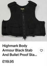 Highmark body armour for sale  DARTFORD