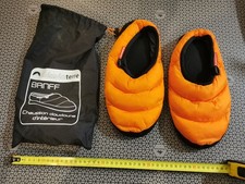 Chaussons doudoune orange d'occasion  Paris I