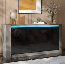 Schwarz hochglanz sideboard gebraucht kaufen  Bremen