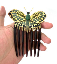 TITANIC Cosplay Rosa Borboleta Pente de Cabelo Grampo Bobby Pin Acessórios de Cabelo comprar usado  Enviando para Brazil