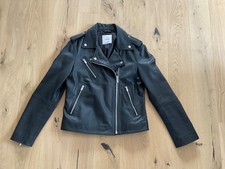 Lederjacke mango schwarz gebraucht kaufen  Oberasbach