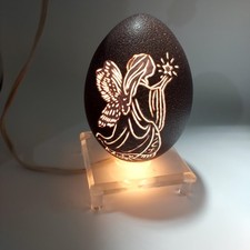 Emu egg lamp for sale  Valley Center