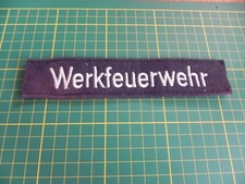 ärmelband werkfeuerwehr 4 gebraucht kaufen  Erkelenz