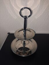 Etagere klein silberfarben gebraucht kaufen  Mahlow