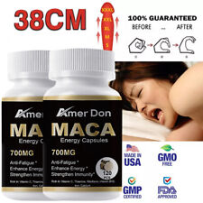 Cápsulas orgânicas de raiz de maca | 240 comprimidos | Extrato de maca peruana para homens e mulheres comprar usado  Enviando para Brazil