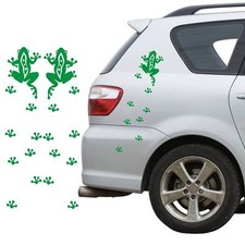 Autoaufkleber frosch fußspure gebraucht kaufen  Darmstadt