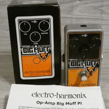 Usado, Pedal de distorção Big Muff Pi Electro-Harmonix Op-Amp EUA caixa de efeitos de guitarra comprar usado  Enviando para Brazil