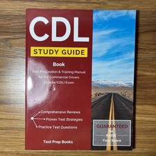 Cdl study guide for sale  Racine