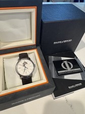 Baume & Mercier Classima XL relógio automático executivo prata 42mm- MOA08688 comprar usado  Enviando para Brazil