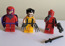 Minifiguras Lego Deadpool Wolverine e Magneto APENAS de 6866 cabeça desbotada veja fotos comprar usado  Enviando para Brazil