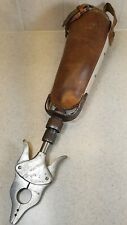 Vintage leather metal for sale  Columbus