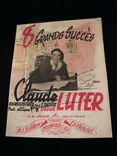 Partição 8 Grandes Sucessos de Claude Luter Folha de Música comprar usado  Enviando para Brazil