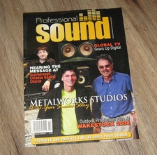 Revista Professional Sound 2008 Wakestock Frontier Sound & Light segunda mano  Embacar hacia Mexico