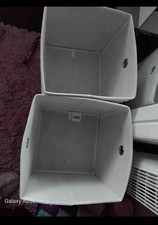 Fabric storage box for sale  SHIPLEY