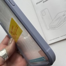  Capa protetora compatível com [iPhone 12/12 Pro] | iPhone 12/12 Pro - transparente/lilás comprar usado  Enviando para Brazil