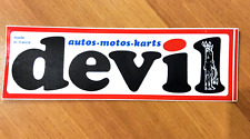 Autocollant sticker devil d'occasion  Francheville