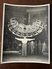 Cadeira Charly Böhm Paris Balancer Cirque Medrano Circus 1950 - Foto Original comprar usado  Enviando para Brazil