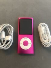 Usado, Apple iPod Nano 4ª geração rosa 8gb. Nova bateria - estado excepcional. comprar usado  Enviando para Brazil