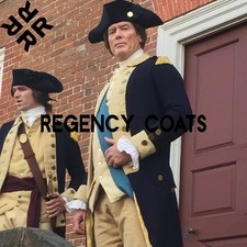 Pedido personalizado para roupa George Washington de 3 peças (casaco, colete e calças), usado comprar usado Pedido personalizado para roupa George Washington de 3 peças (casaco, colete e calças), usado comprar usado  Enviando para Brazil