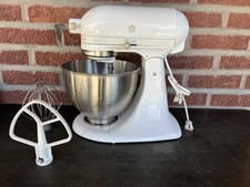 KitchenAid KSM90WW misturador cabeça inclinável ultra potente 300w branco faltando um pé comprar usado  Enviando para Brazil