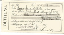 Quittung rechtsanwälte hannov gebraucht kaufen  Berlin