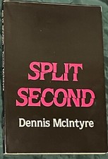 Split Second by Dennis McIntyre (1984 / Hardcover with jacket), usado comprar usado  Enviando para Brazil
