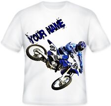 Crianças Meninos Personalizado Motocross Mx Off Road Bike Camiseta Ótimo Presente comprar usado  Enviando para Brazil
