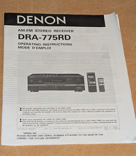 Vtg denon dra for sale  Norwalk