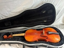 Roupa de violino estudantil Suzuki 220 3/4 com estojo PRECISA DE REPAROS, usado comprar usado  Enviando para Brazil