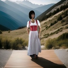 Dirndl trachten manufaktur gebraucht kaufen  Wallgau
