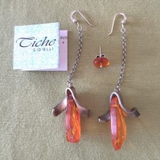 argento ambra 925 orecchini usato argento ambra 925 orecchini usato Cento