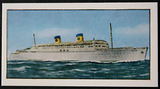 SS HOMERIC Home Line Ocean Liner Vintage 1965 Cartão Ilustrado DE25M comprar usado  Enviando para Brazil