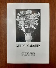 Guido cadorin depliant usato  Lucca