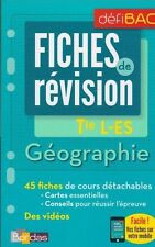 Terminale geographie fiches d'occasion  Montereau-Fault-Yonne