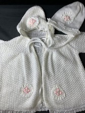 Harrods white knitted for sale  CROWTHORNE