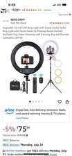 Inch led ring for sale  Kansas City