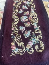 Capa de assento para piano Needlepoint & Petite-Point feita à mão vintage COMPLETA comprar usado Capa de assento para piano Needlepoint & Petite-Point feita à mão vintage COMPLETA comprar usado  Enviando para Brazil