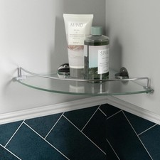 Bathroom glass corner for sale  BIRMINGHAM