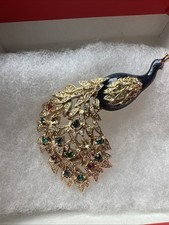Ciro peacock brooch for sale  BRENTWOOD