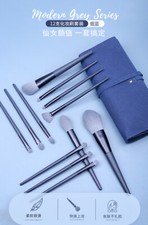 Kit conjunto de 12 pincéis de maquiagem com saco de armazenamento ceia cabelo de fibra macia e lisa comprar usado  Enviando para Brazil